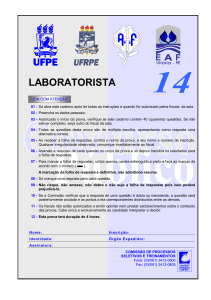 laboratorista - Ok Concursos