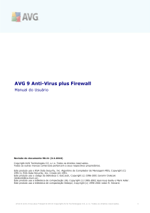 AVG 9 Anti-Virus plus Firewall