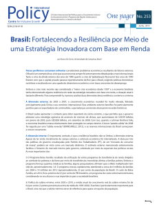 Brasil: Fortalecendo a Resiliência por Meio de uma