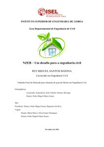 NZEB – Um desafio para a engenharia civil