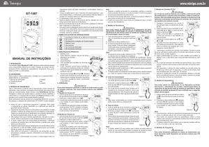 ET-1507 MANUAL DE INSTRUÇÕES