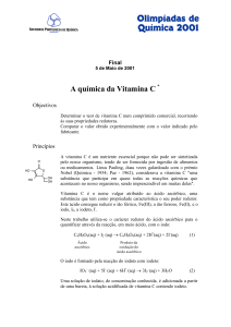 A química da Vitamina C