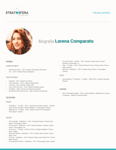 Biografia Lorena Comparato