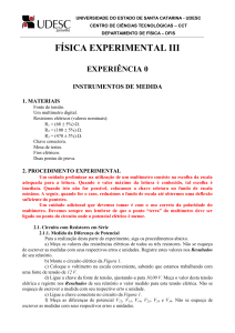 física experimental iii - udesc