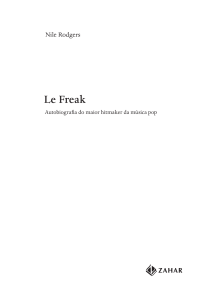 Le Freak - Editora Zahar