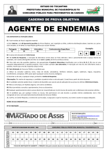 agente de endemias - Instituto Machado de Assis