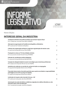 interesse geral da indústria