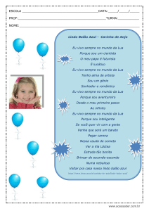 Gramática – Lindo balão azul – 4º ano – Pronta para