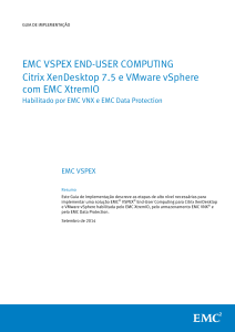 EMC VSPEX END-USER COMPUTING Citrix