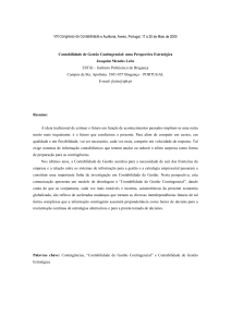 VIII Congresso de Contabilidade e Auditoria, Aveiro, Portugal, 17 a