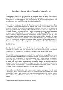 A Rosa Vermelha do Socialismo