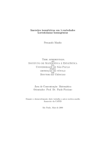 Imersões isométricas em 3-variedades Lorentzianas homogêneas