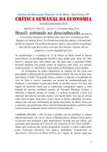Edição n° 1230/1231: Brasil: entrando no desconhecido
