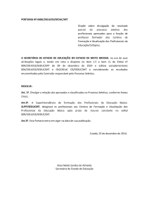 Portaria Seletivo 2014-Aprovados e classificados(2).