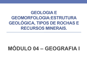 MÓDULO 04 – GEOGRAFIA I