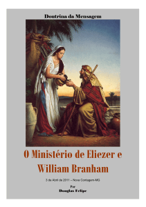 O Ministério de Eliezer e William Branham