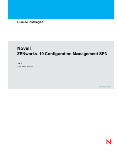 Guia de Instalação do ZENworks 10 Configuration