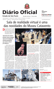 Sala de realidade virtual é uma das novidades do Museu Catavento