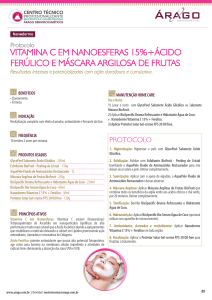 Vitamina C 15% + Ácido Ferúlico e Máscara Argilosa De Frutas