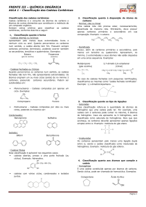 frente iii – química orgânica