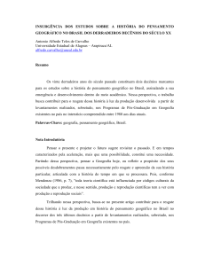 Antonio Alfredo Teles de Carvalho - II Encontro Nacional de História