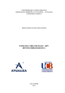 PAPILOMA VÍRUS HUMANO – HPV REVISÃO BIBLIOGRÁFICA