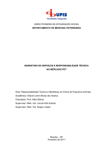 Marketing de Serviços e Responsabilidade Técnica no Mercado Pet