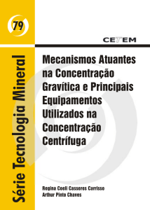 series cetem.t65 - Centro de Tecnologia Mineral