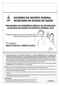 (R4 DA OBSTETRÍCIA E GINECOLOGIA