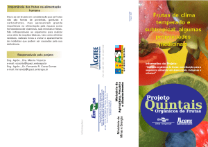 Folder QUINTAIS- Frutas de Clima Temperado - Infoteca-e