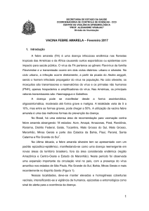 Informe Vacina Febre Amarela 2017