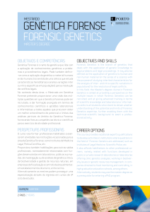 GENéTICA FORENSE