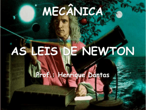 Leis de Newton - Professor Henrique