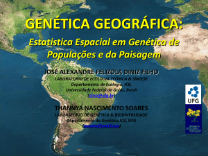 genética geográfica - PGBM