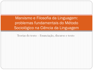 Marxismo e Filosofia da Linguagem2