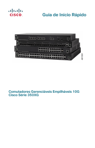 Cisco 350XG Series 10G Stackable Managed Switches Quick Start
