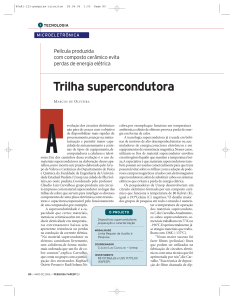 Trilha supercondutora - Revista Pesquisa Fapesp