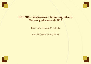 BC0209–Fenômenos Eletromagnéticos