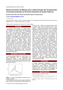 Trabalho - Sociedade Brasileira de Química