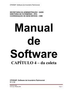 CPXSIAP: Software de Inventário Patrimonial