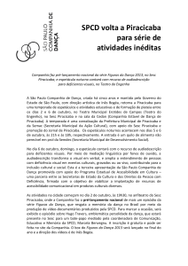 íntegra em pdf SPCD volta a Piracicaba para série de atividades