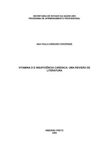 vitamina de insuficiência cardíaca: uma revisão - BVS RIC