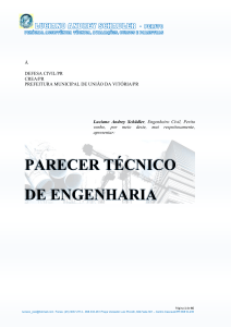 À DEFESA CIVIL/PR CREA/PR PREFEITURA MUNICIPAL DE