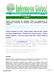 Estudo observacional de validação clínica do diagnóstico de