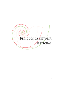 períodos da história eleitoral - Biblioteca Digital