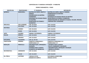 conteúdos de 2ᵃ chamada e reposição