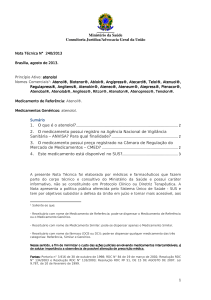 Ministério da Saúde Consultoria Jurídica/Advocacia Geral da