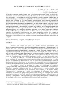 BRASIL, ESPAÇO GEOGRÁFICO - Observatorio Geográfico de