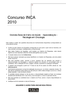 Concurso INCA 2010