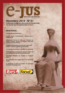 Revista de Direito e-Jus- Novembro de 2012
